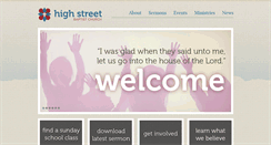 Desktop Screenshot of highstreetbaptist.org